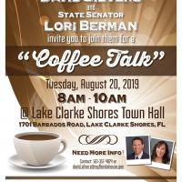 Coffee Talk with State Representative David Silvers and State Senator Lori Berman