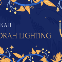 menorrah lighting graphic