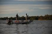 Men fishing on Boat