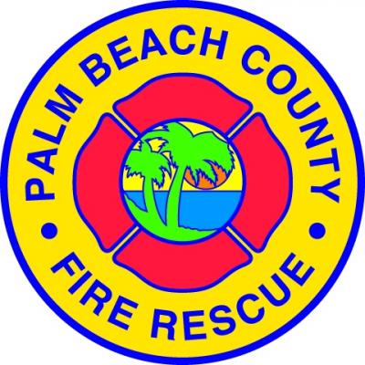 Palm Beach Fire Rescue Badge