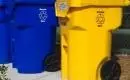 garbage cans