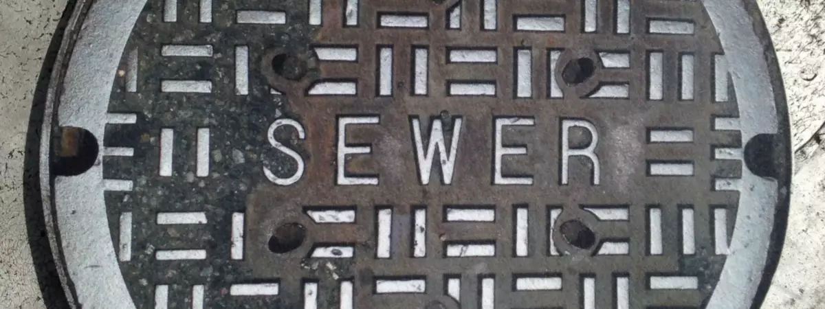 sewer manhole